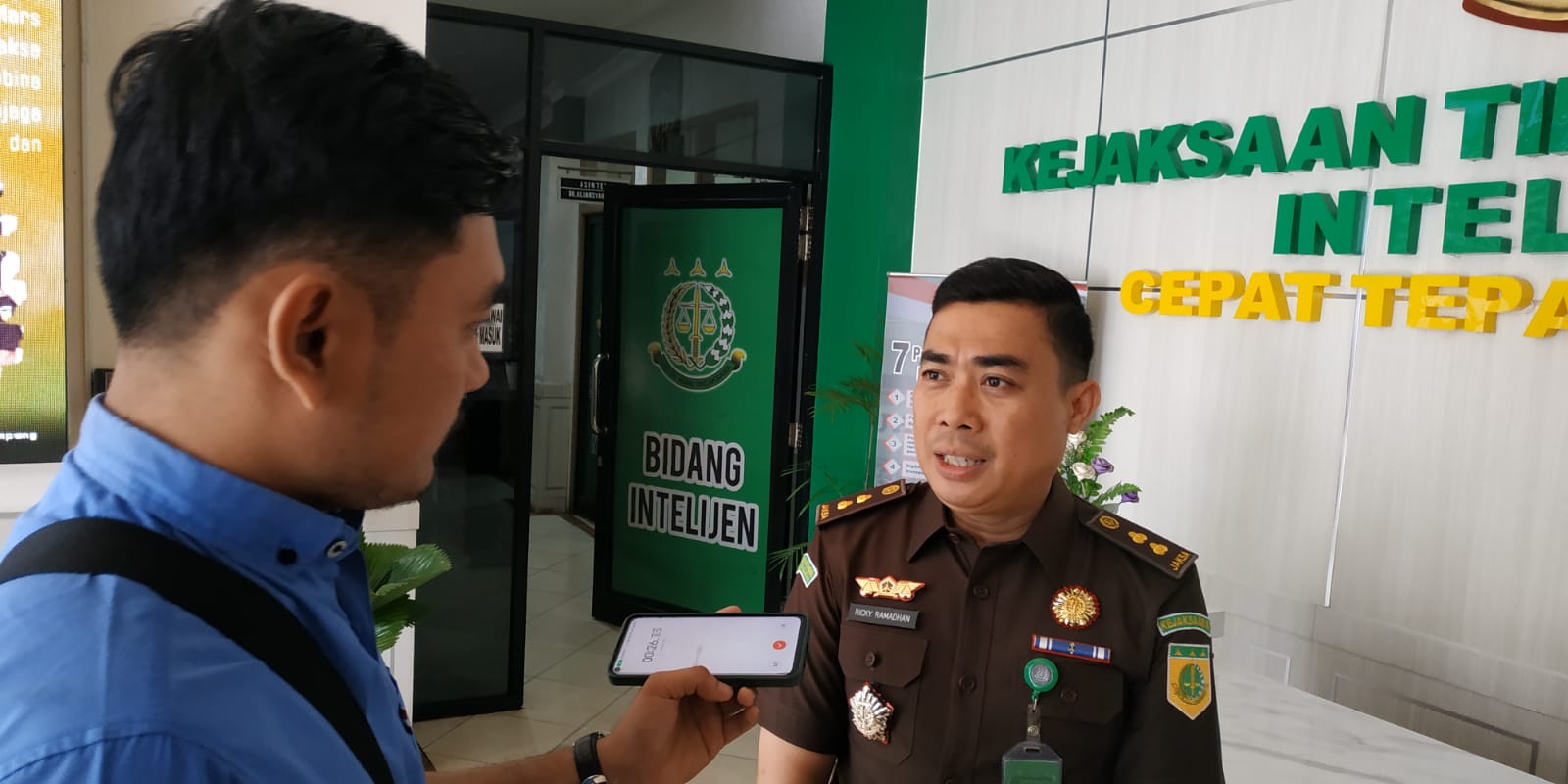 Kasipenkum Kejati Lampung, Ricky Ramadhan
