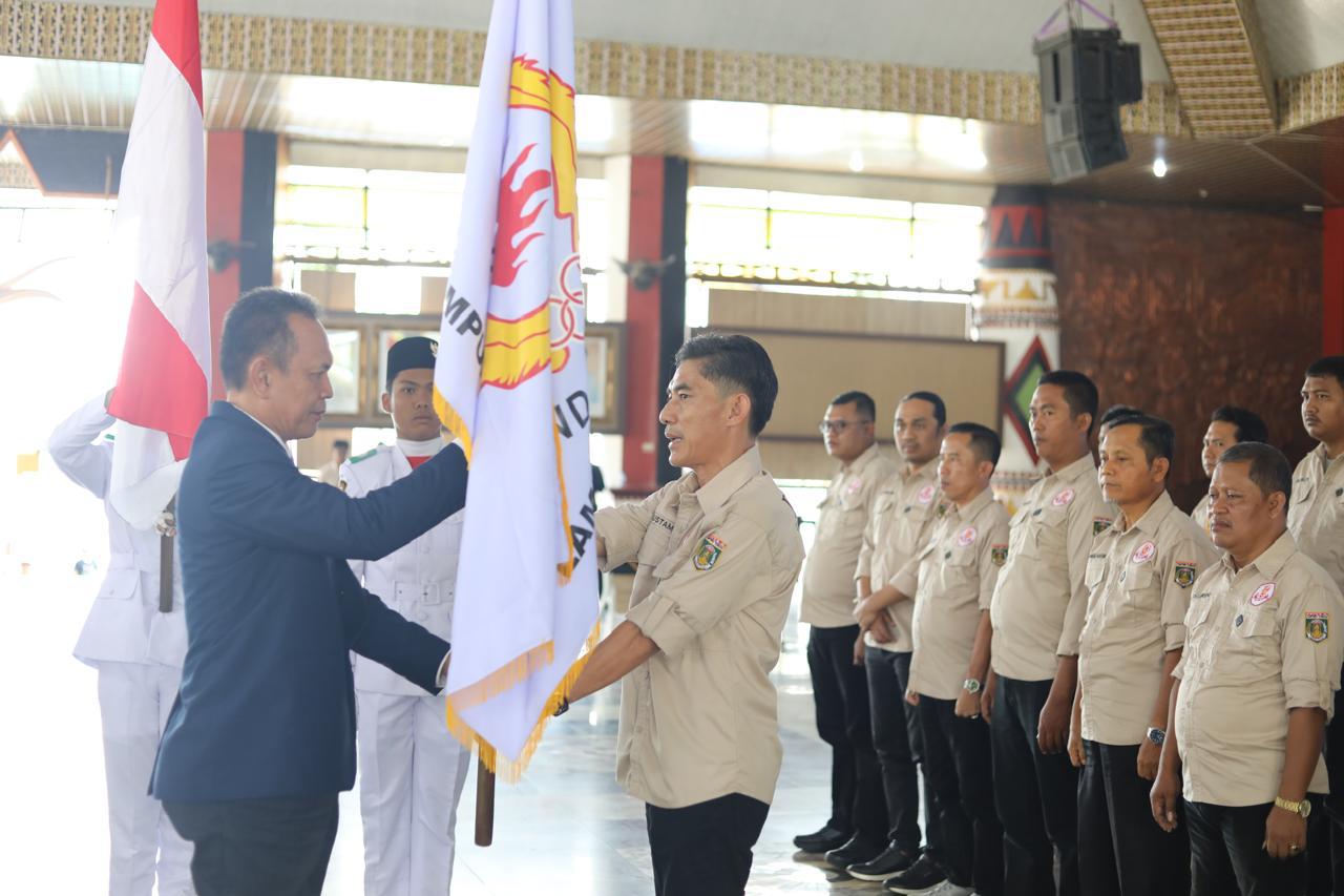 Agustam Resmi Pimpin KONI Lampung Tengah 2025–2029, Target Tembus 3 Besar Porprov 2026