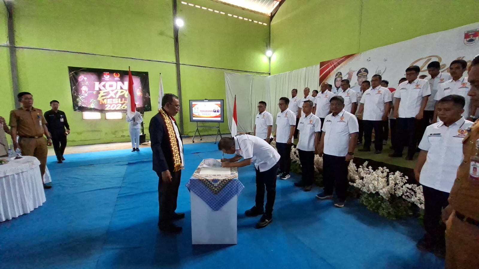 Margono Lantik Pengurus KONI Mesuji 2026-2030