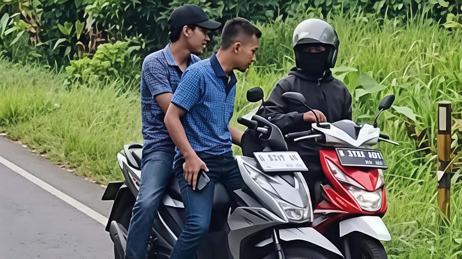 Viral di Medsos, Dua Pelaku Begal di Lampung Timur Menyerahkan Diri