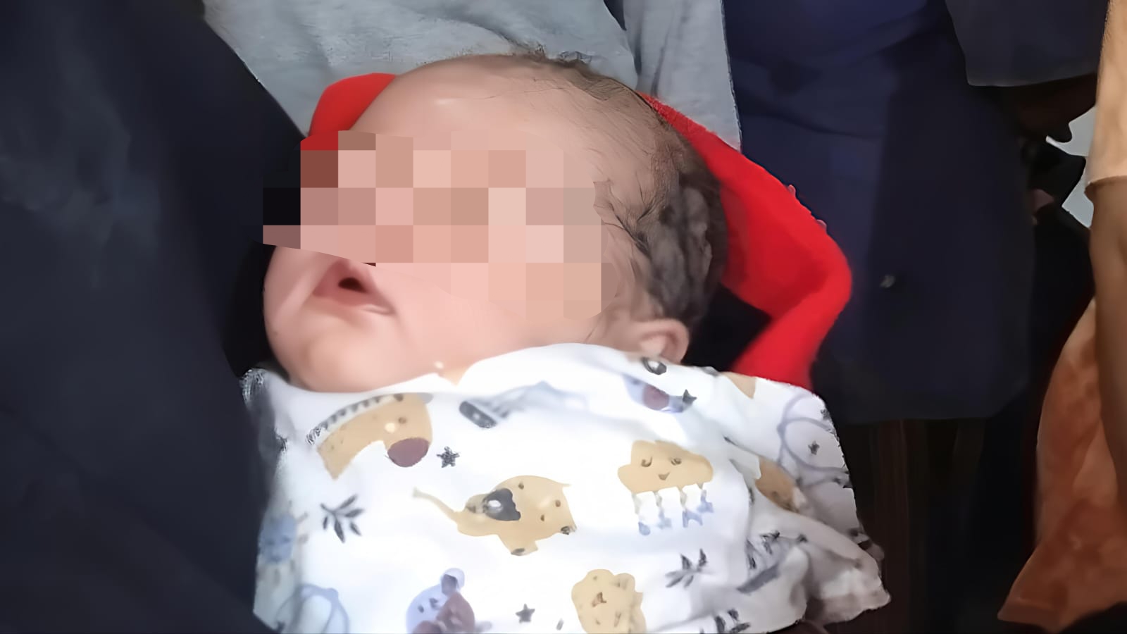 Geger, Warga Temukan Bayi Perempuan di Belakang Salon Sukadana Lampung Timur