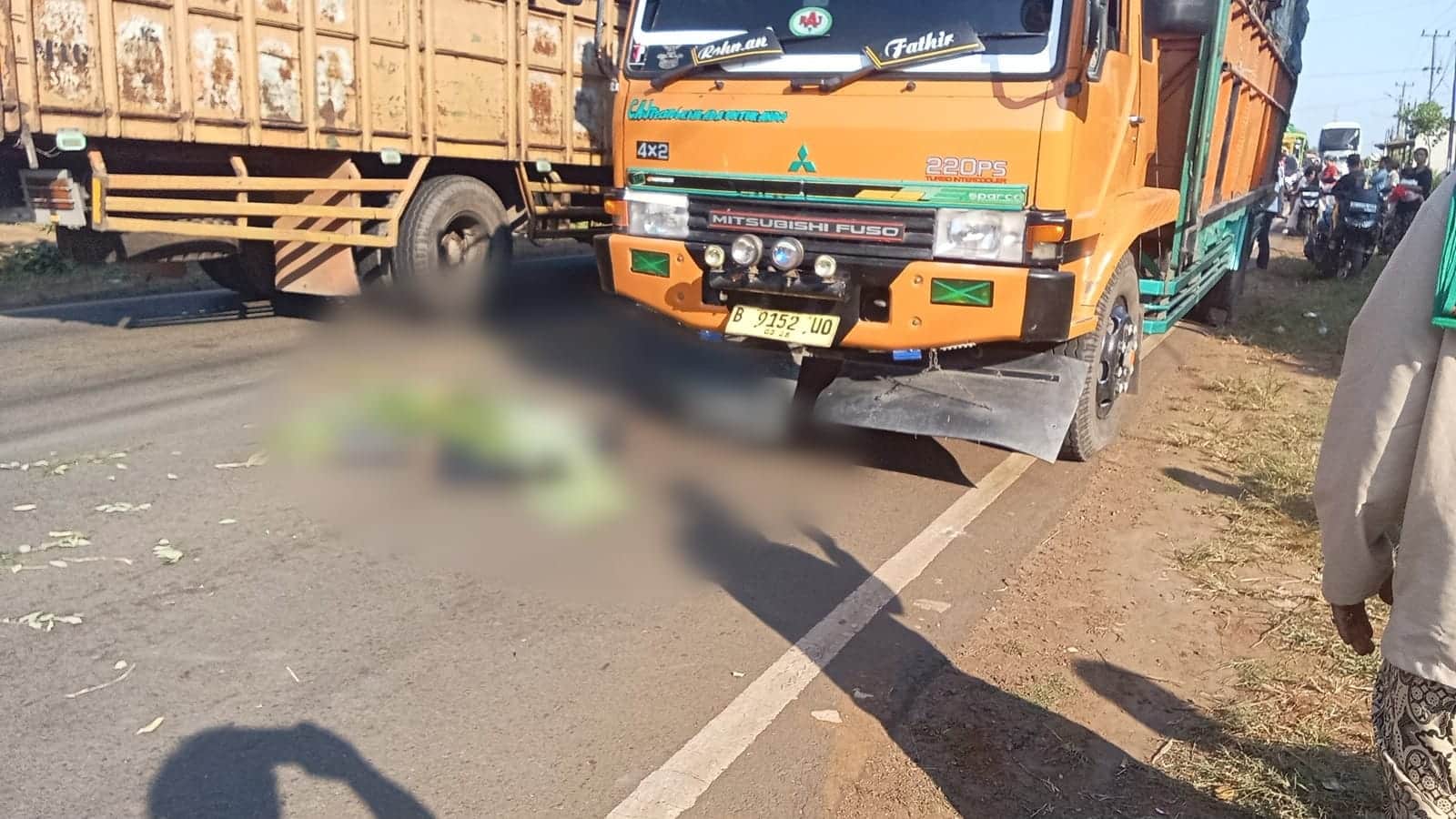Kecelakaan Beruntun di Jalan Lampung Timur, 2 Pengendara Motor Tewas