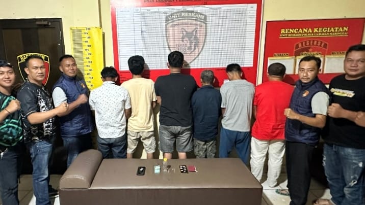 Enam Pengedar Sabu Diringkus Dalam Semalam di Lamtim