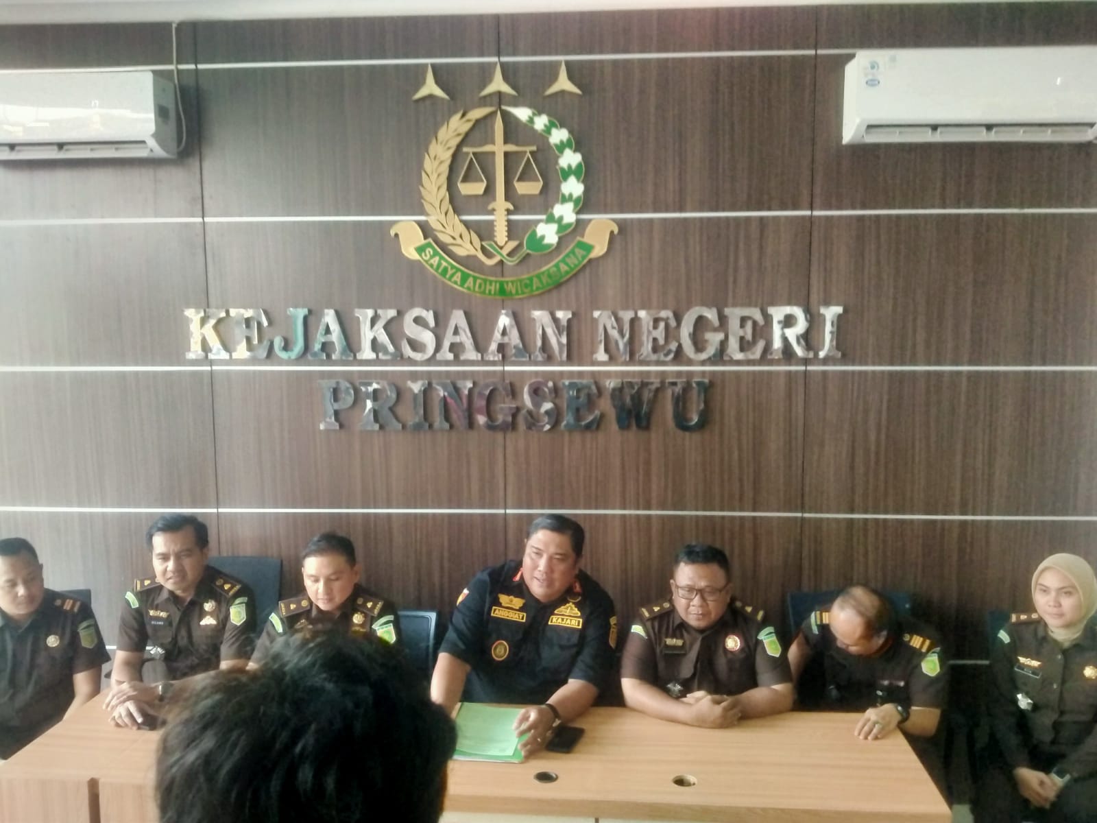 Kejari Pringsewu Tahan Dua Tersangka Dugaan Korupsi Pendataan SPPT PBB