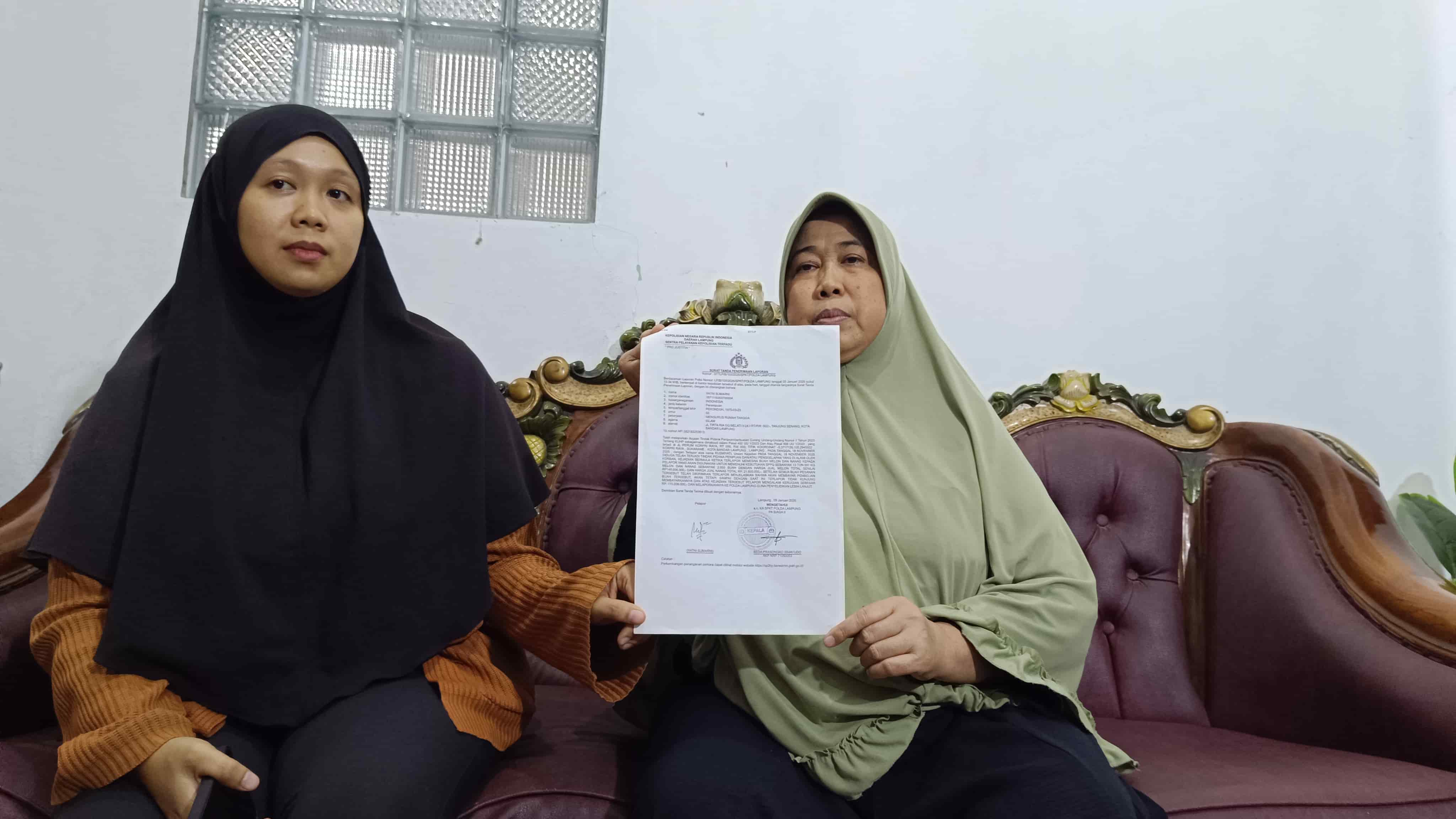 Pesanan Tak Kunjung Dibayar Mitra MBG, Pemasok Melon dan Nanas Tempuh Jalur Hukum ke Polda Lampung