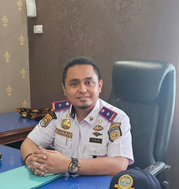 Kepala Dinas Perhubungan (Dishub) Kota Metro, Wahyu Arswendo Umbara,