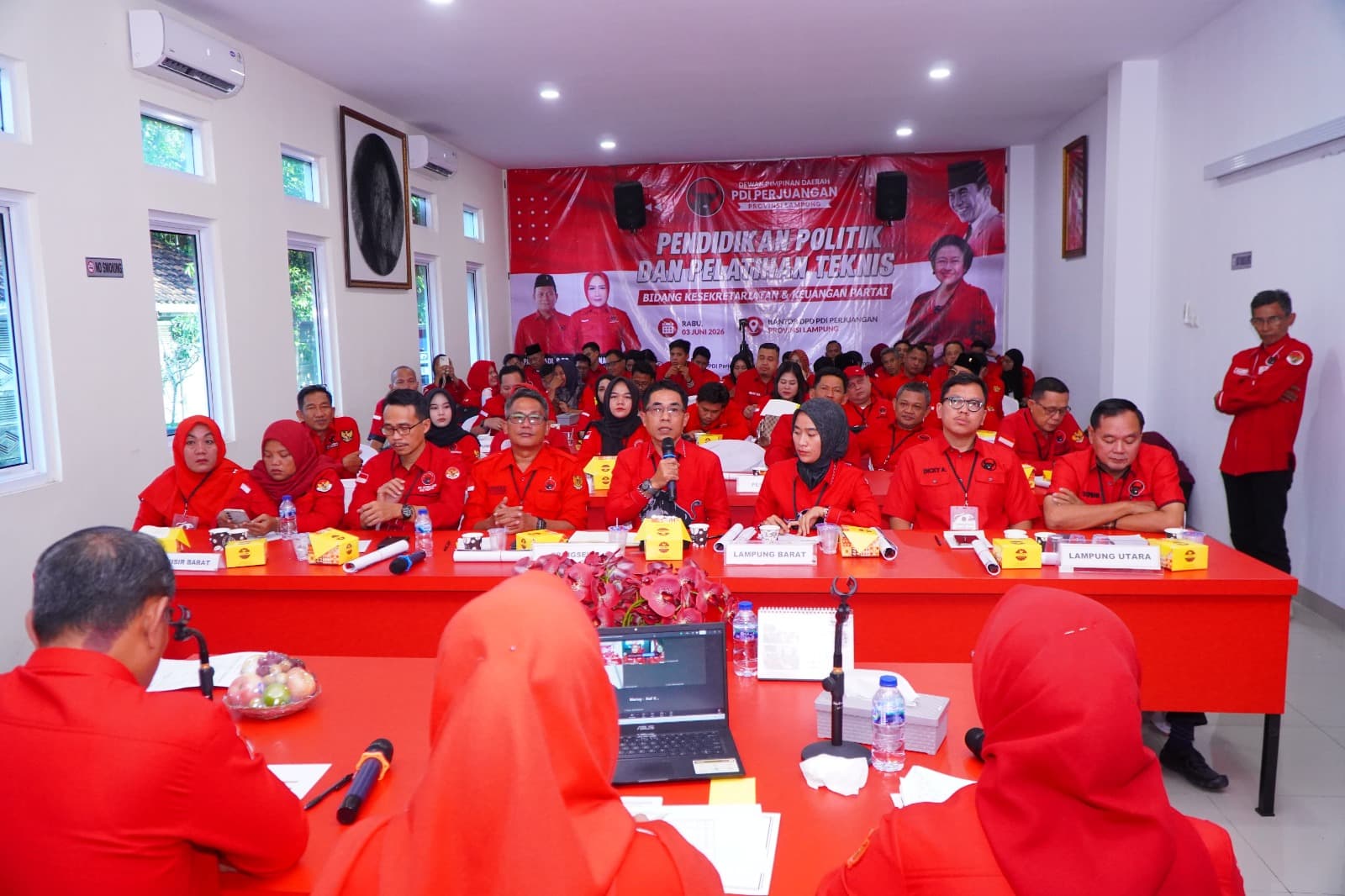 PDI P Lampung Kumpulkan Petinggi Daerah, Warning Tata Kelola Organisasi