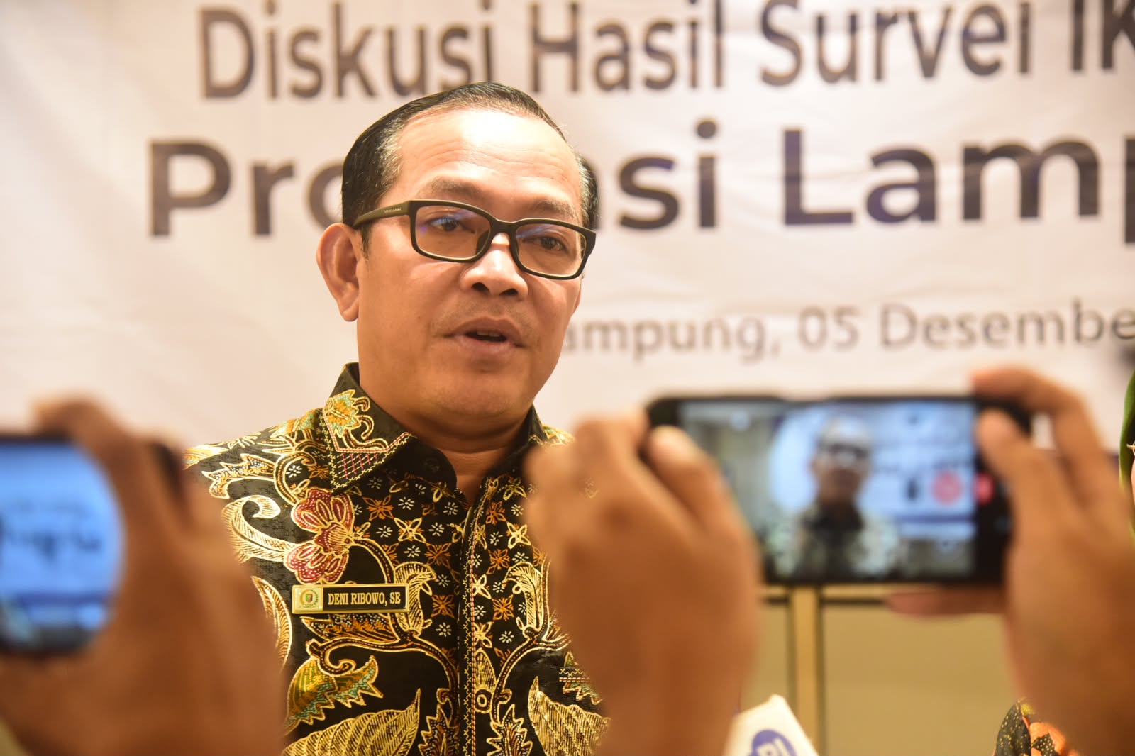 Atensi Deni Ribowo, Pola SPMB Lampung yang Transparan dan Minim Intervensi Tetap Berkelanjutan