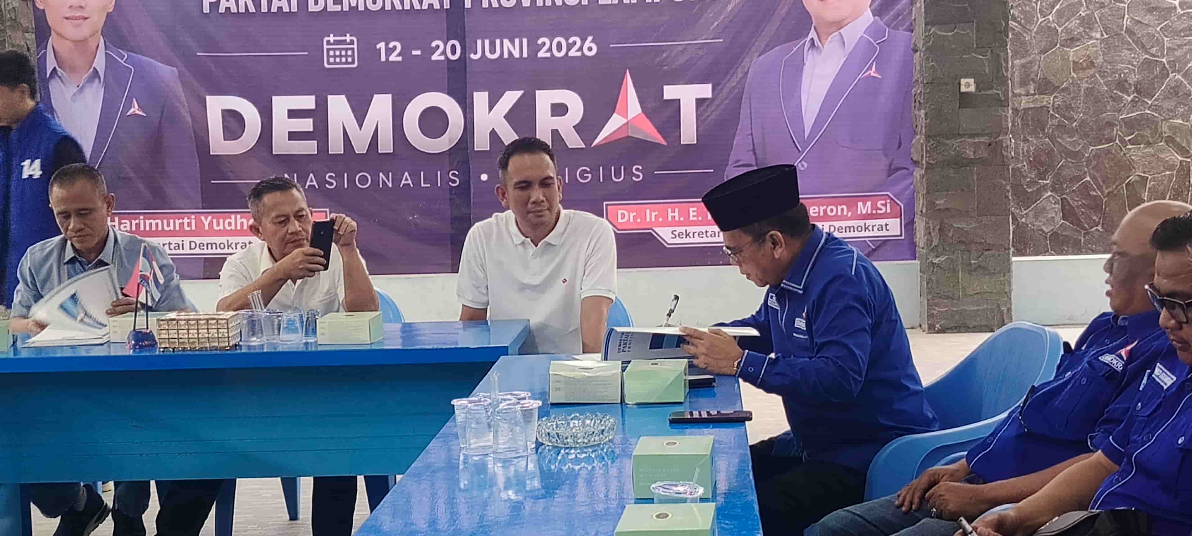 Budiman AS Bidik Kursi Ketua Demokrat Lampung, Janji Dongkrak Raihan Kursi Legislatif