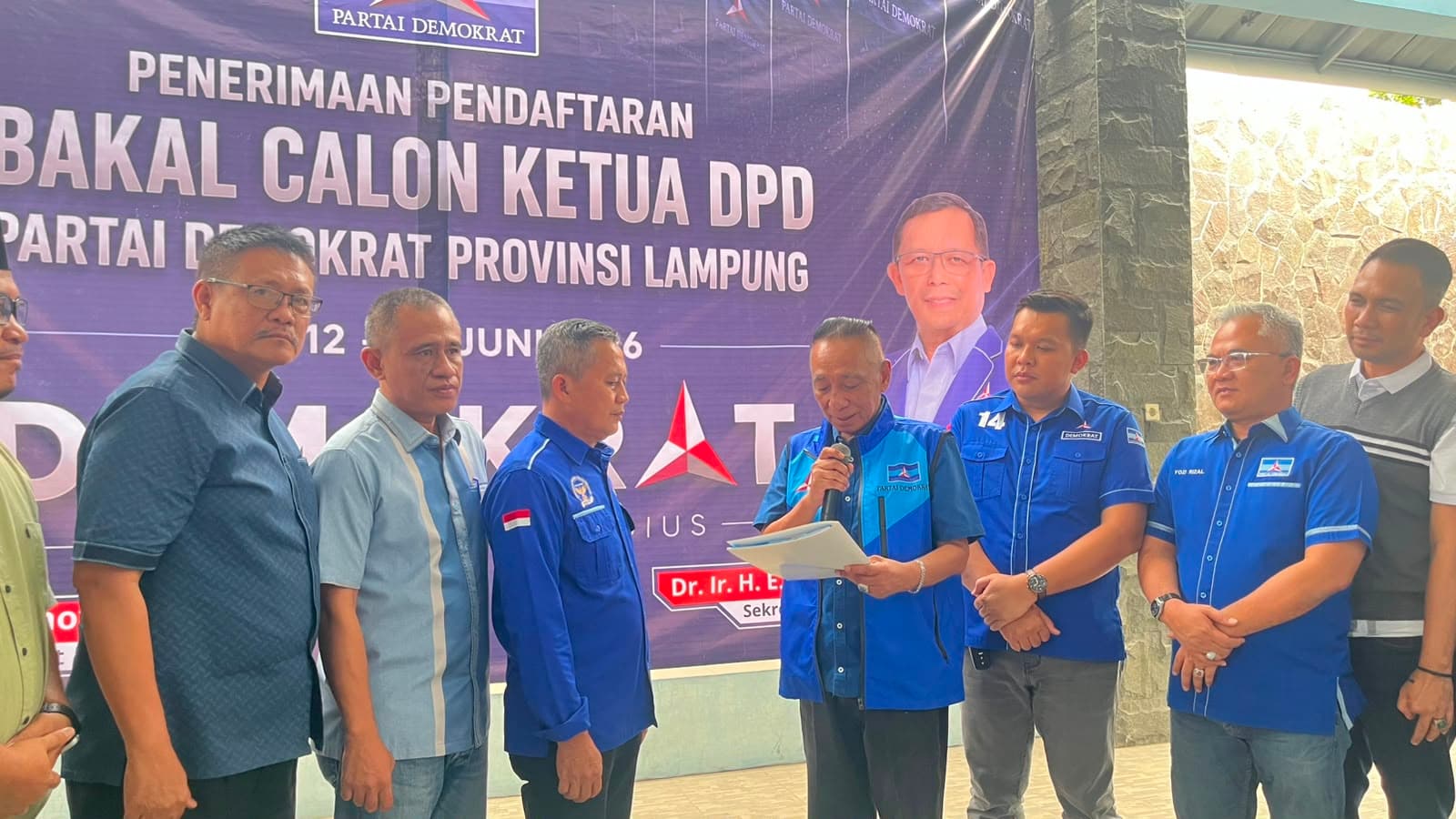 Edy Irawan Kembalikan Berkas Pencalonan Ketua Demokrat Lampung, Bidik Tambahan Kursi di Semua Tingkatan