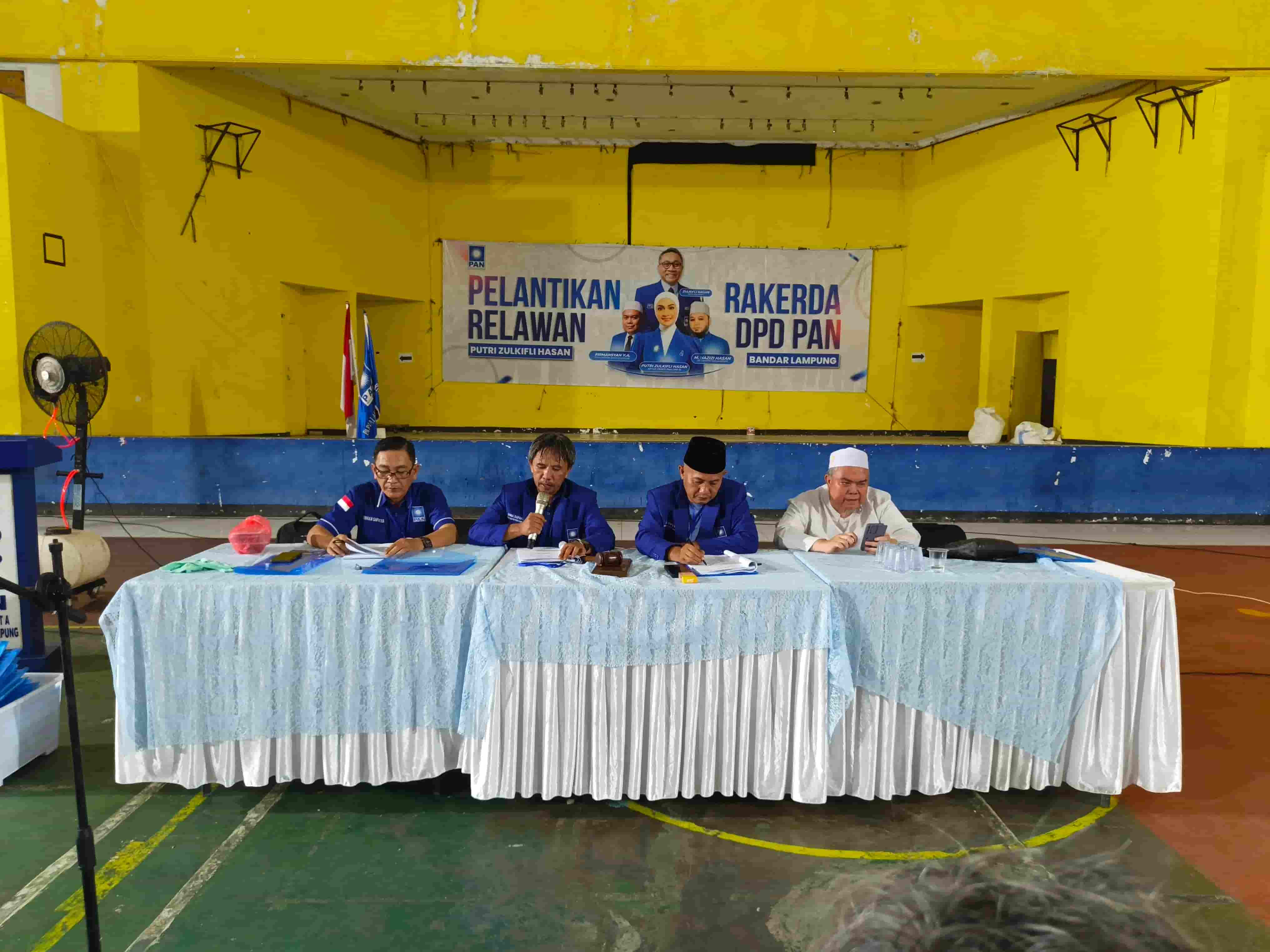 PAN Lampung Pasang Ribuan Relawan, Targetkan Lonjakan Suara dan Delapan Kursi DPRD Bandar Lampung pada 2029