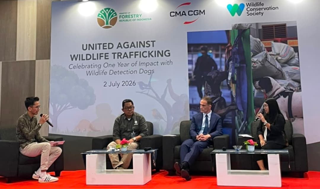 Program Anjing Pendeteksi Satwa Liar (Wildlife Detection Dog) menjadi salah satu strategi Kementerian Kehutanan dalam memperkuat pengawasan jalur logistik dan memberantas perdagangan ilegal satwa liar di Indonesia.