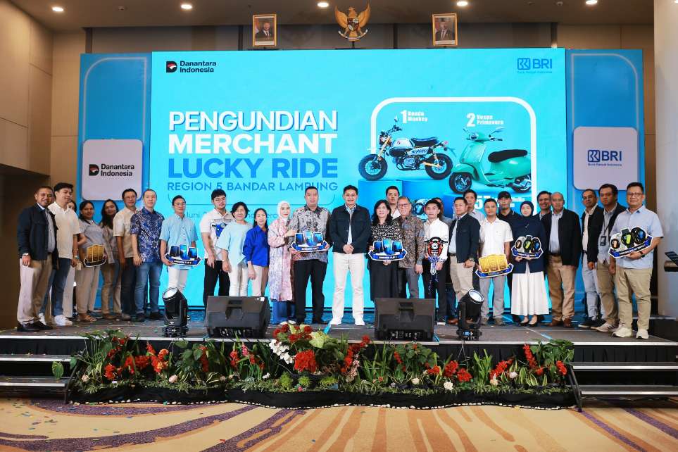 BRI Region 5 Bandar Lampung Apresiasi Mitra Strategis Melalui Intimate Dinner dan Pengumuman Pemenang Merchant Lucky Ride