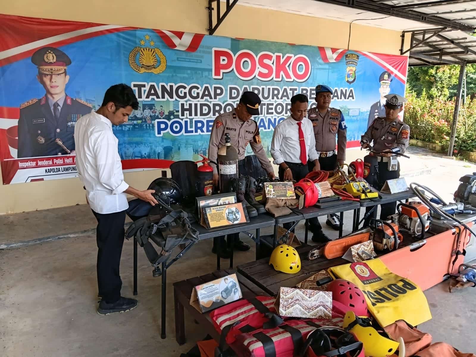 Polres Tuba Siagakan Tim Tanggap Darurat Bencana