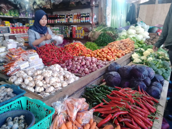 Harga Bawang Merah di Pasar Pasir Gintung Tembus Rp60 Ribu per Kg, Warga Keluhkan Kenaikan