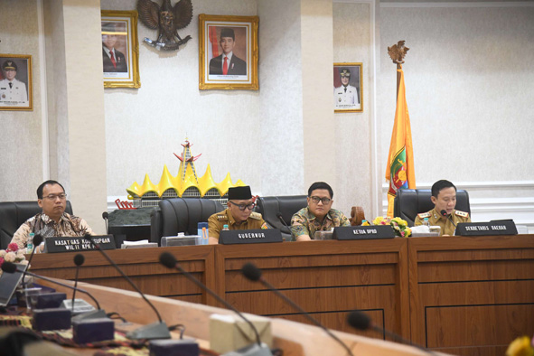 Ketua DPRD Lampung Hadiri Rakor Evaluasi Program Pemberantasan Korupsi Bersama KPK