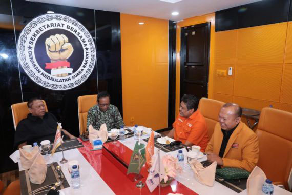 Gerakan Kedaulatan Suara Rakyat (GKSR) menggelar diskusi membahas revisi UU Pemilu dan mendorong penerapan fraksi gabungan untuk menyelamatkan jutaan suara rakyat yang tidak terwakili di parlemen. -
