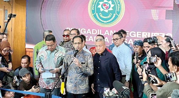 Nadiem Makarim Akan Banding Usai Divonis 10 Tahun Penjara Kasus Korupsi Chromebook