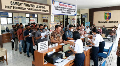 Pemprov Lampung Ubah Skema Pemutihan Pajak Jadi Program Keringanan, Berlaku Juni 2026