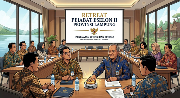 Pemprov Lampung Gelar Retret Pejabat Eselon II untuk Perkuat Soliditas