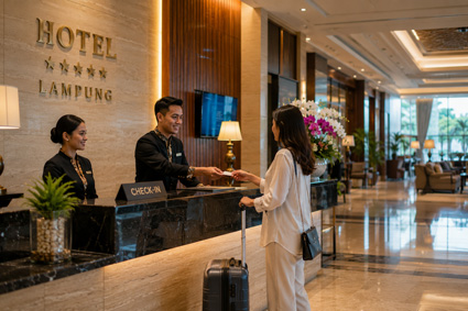 TPK Hotel Berbintang di Lampung Naik Jadi 42,46 Persen pada April 2026