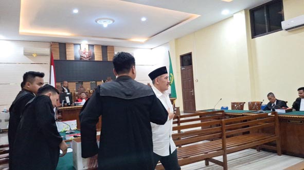 JPU Tuntut Mantan Bupati Pesawaran Dendi Ramadhona 11 Tahun Penjara dalam Kasus Korupsi SPAM