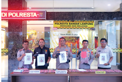 Karyawan BUMN di Bandar Lampung Curi Motor Rekan Kerja demi Bayar Utang