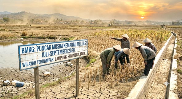 Siap-siap! BMKG Prediksi Puncak Musim Kemarau Landa 17 Wilayah Indonesia pada Juli-September