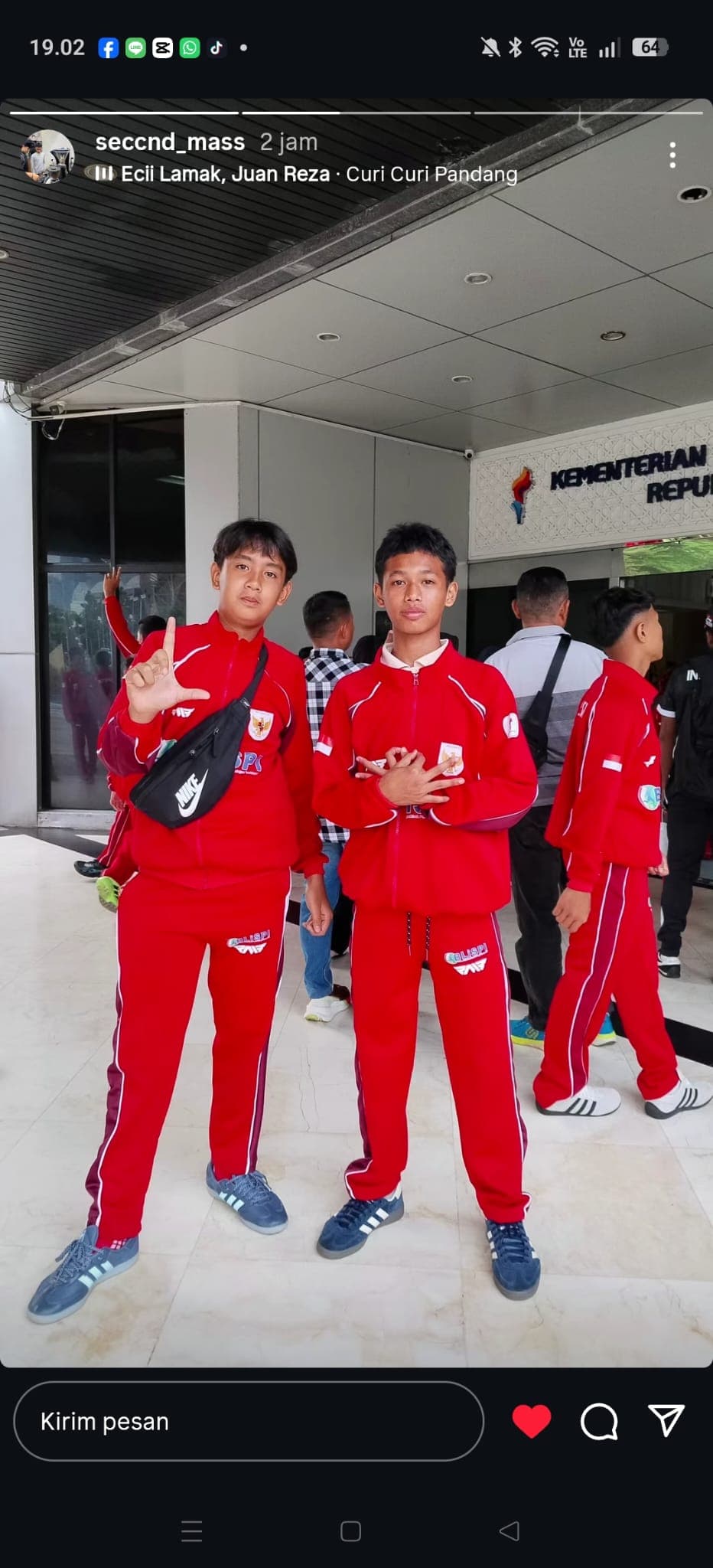 Dua Pelajar Lampung Masuk Timnas Pelajar Indonesia U-14