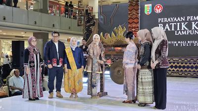 Buka Gerai Baru, Batik Keris Gandeng Dekranasda Hasilkan Produk Bermotif Khas Lampung