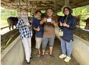 Waykanan dan Metro Perketat Pengawasan Hewan Kurban,