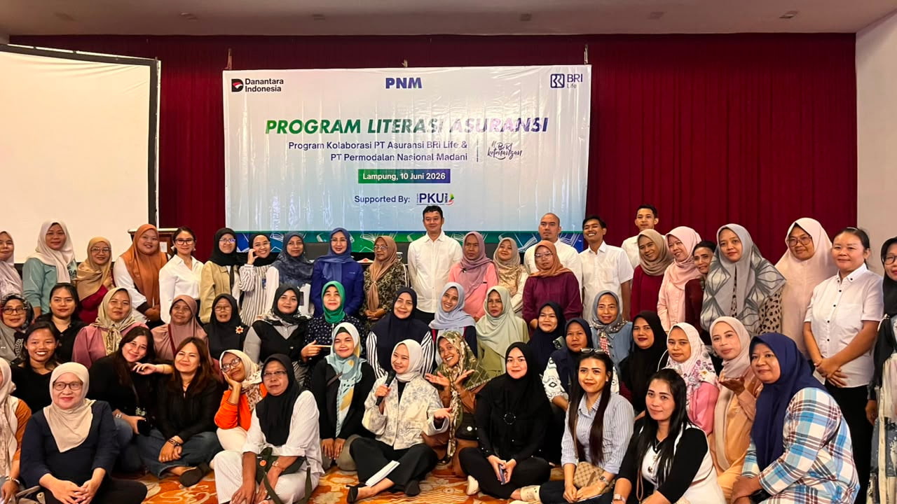 PNM Gandeng BRI Life Tingkatkan Literasi Keuangan dan Perlindungan Asuransi bagi Nasabah Mekaar