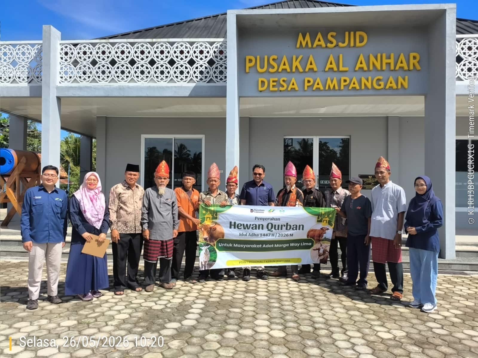 PTPN I Tebar Semangat Idul Adha, 304 Hewan Kurban Disalurkan dari Sumatera hingga Papua