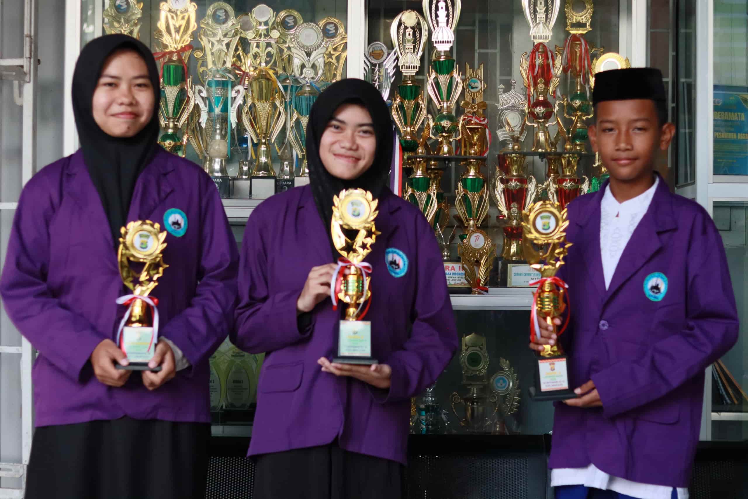 Santri PPTQ Assahil Borong Prestasi di Ajang MHQ Hari Bhayangkara ke-80 Polres Lampung Selatan