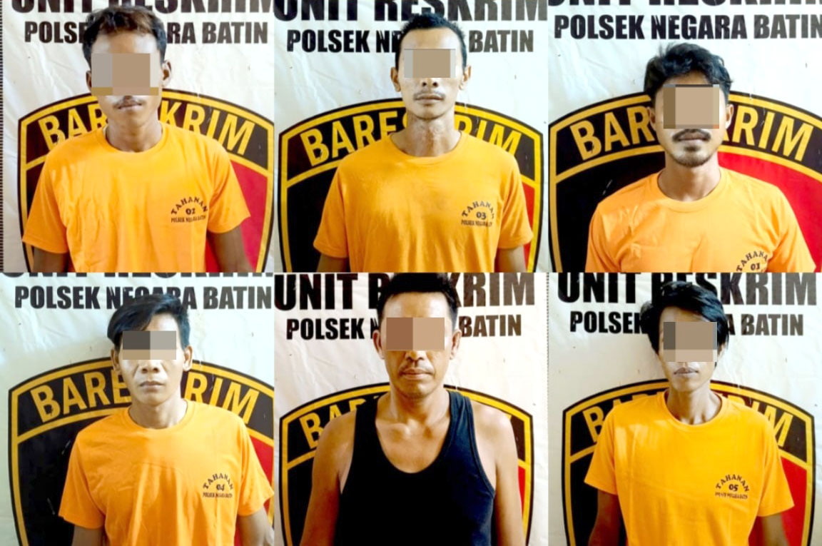 Enam Pelaku Curi 5,6 Ton Sawit Milik PT BNCW