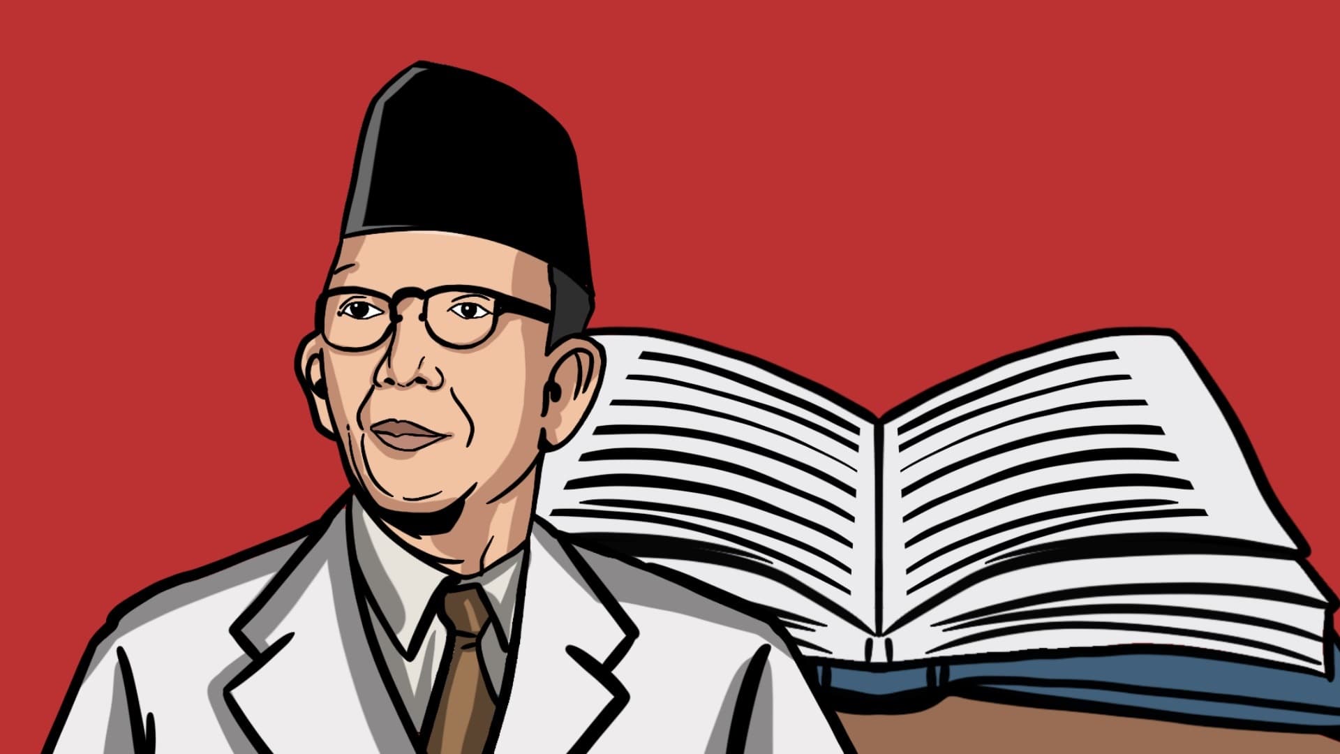 ILUSTRASI Ki Hadjar Dewantara dan Hari Pendidikan Nasional