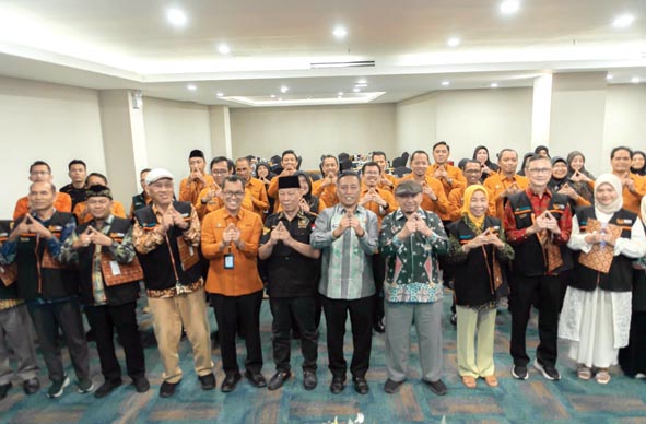 Pemprov Lampung dan BPS Kukuhkan Penggerak Partisipasi Sensus Ekonomi 2026