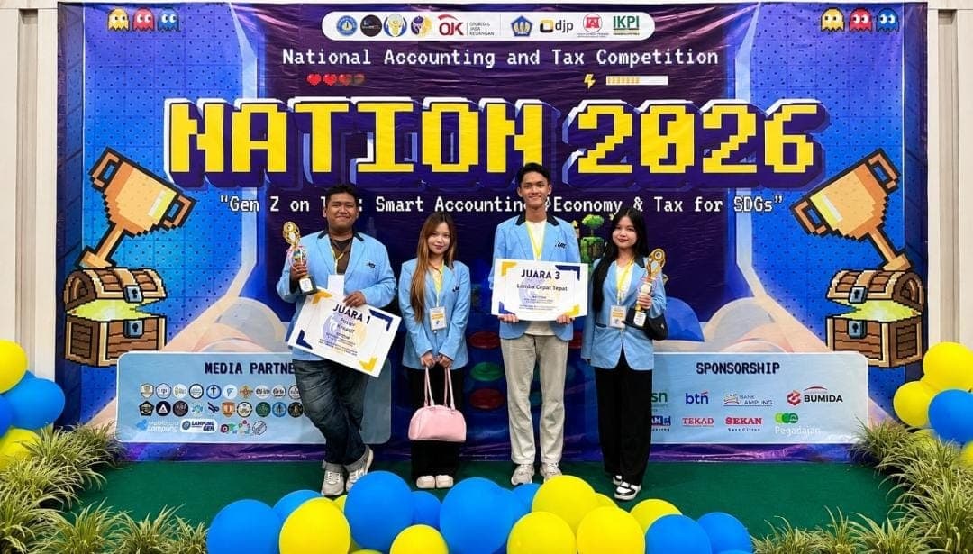 Poster Edukasi Perpajakan dan LCT Antar Mahasiswa UBL Sabet Dua Juara NATION