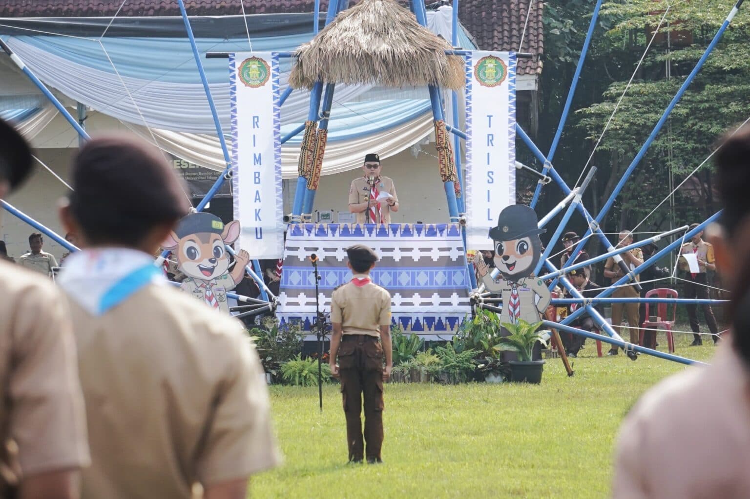 Helat PSR ke-35, Pramuka UIN RIL Angkat Nilai Panca Cinta dalam Pembinaan Karakter