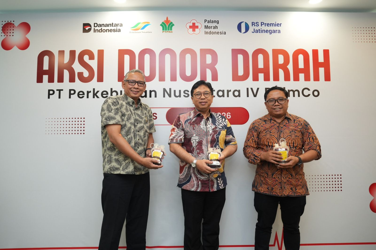 Nyaris Seribu Kantong Darah Terkumpul, Solidaritas Karyawan PTPN IV PalmCo Mengalir ke Berbagai Daerah