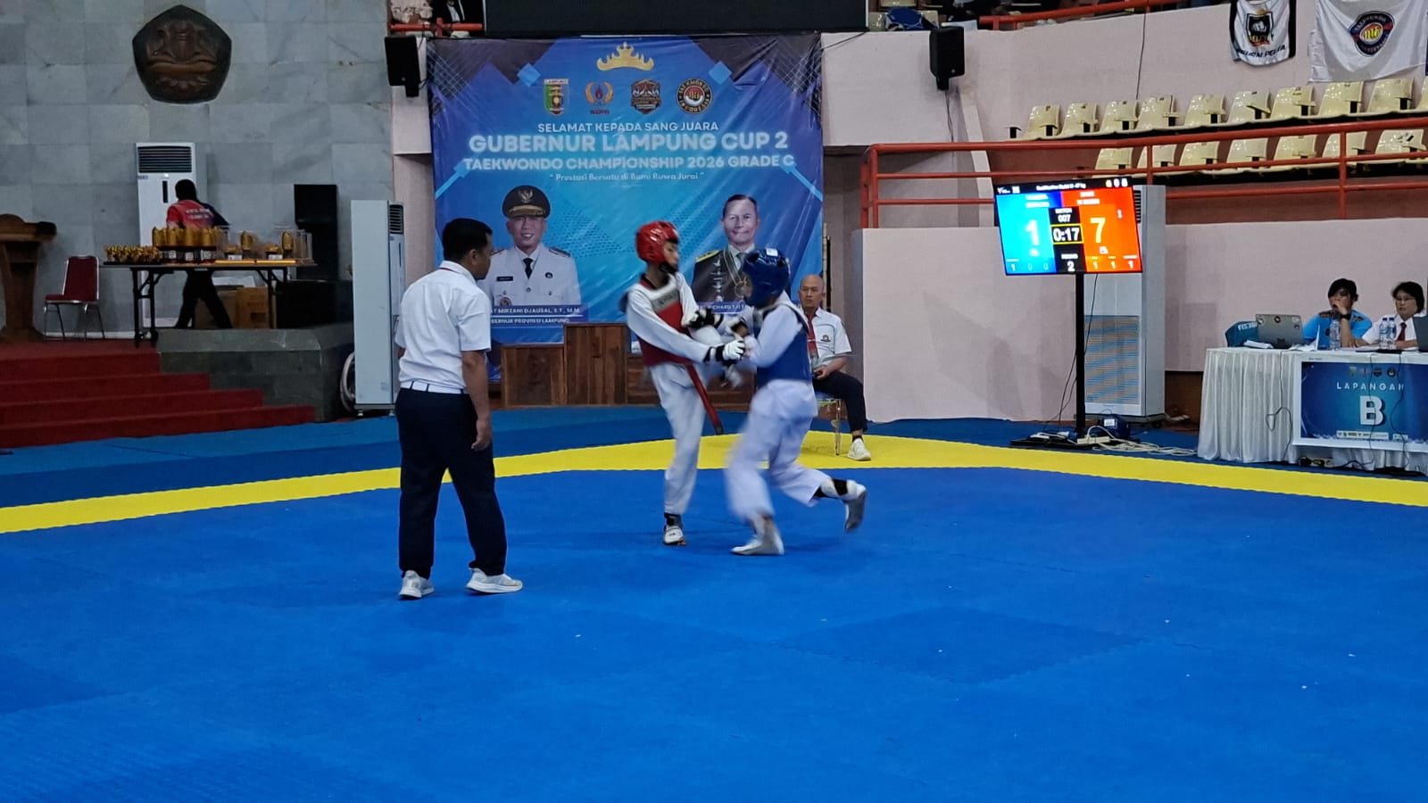Taekwondo Gubernur Cup Series II 2026 Pecahkan Rekor, 1.800 Atlet dari 6 Provinsi Ramaikan Arena Menuju PON 2032