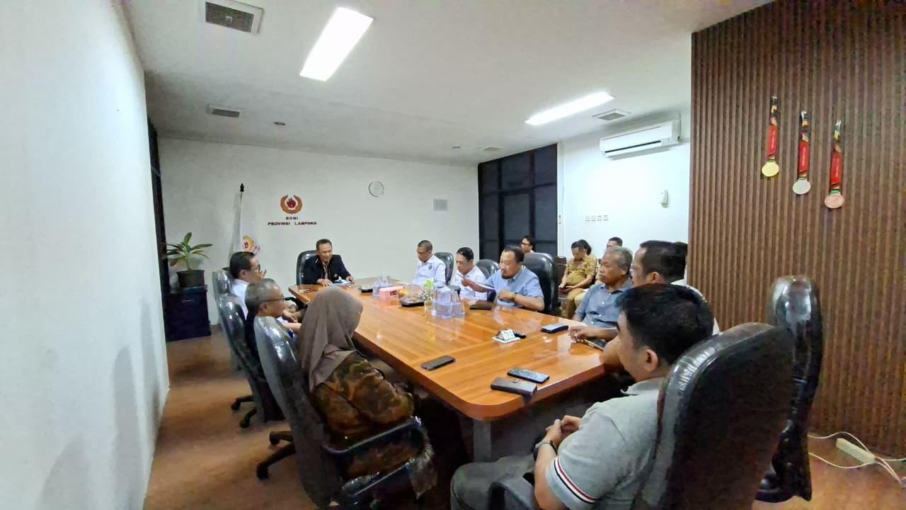 Lampung Bersiap Jadi Panggung Nasional, PWI dan KONI Matangkan Porwanas 2027