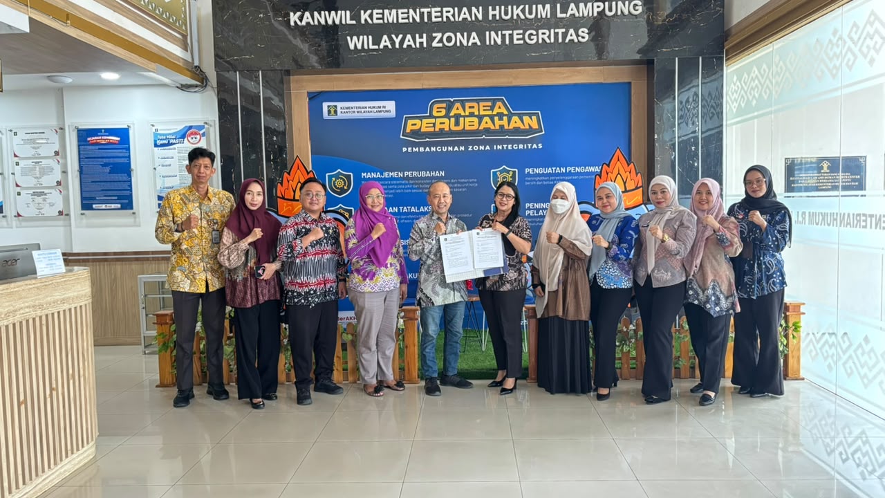 Kanwil Kemenkum Lampung Harmonisasi Ranperda Pringsewu tentang Pengelolaan Barang Milik Daerah