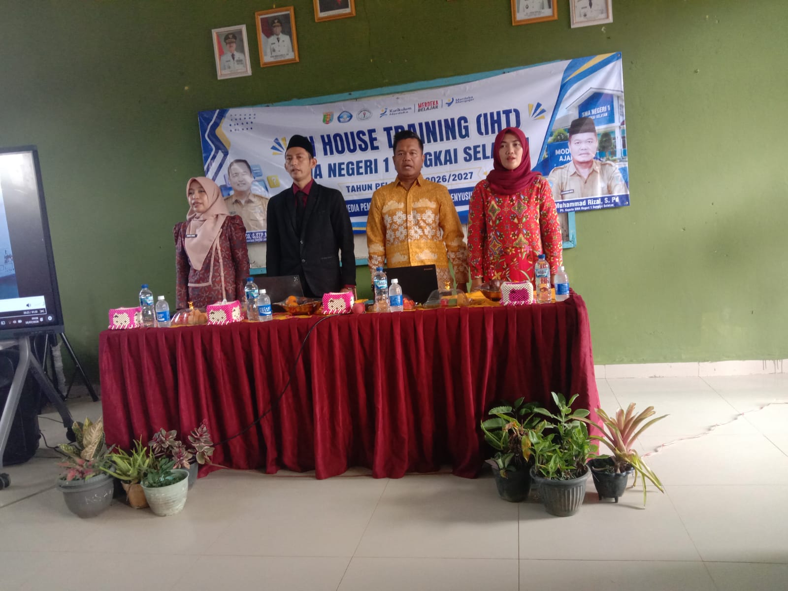 SMAN 1 Sungkai Selatan Tingkatkan Kompetensi Guru Lewat In House Training Media Interaktif dan Modul Ajar