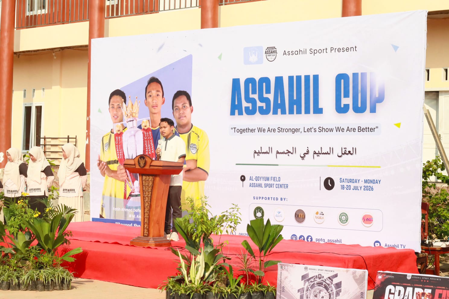 Assahil Cup Resmi Bergulir, Tanamkan Sportivitas dan Pendidikan Kaffah bagi Santri