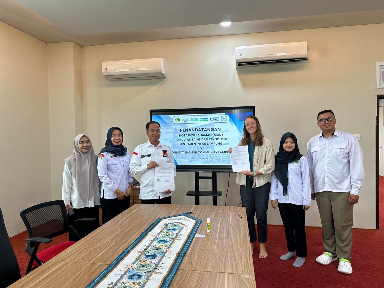 Fakultas Saintek UIN RIL Perkuat Internasionalisasi lewat Program Bahasa Inggris untuk Dosen