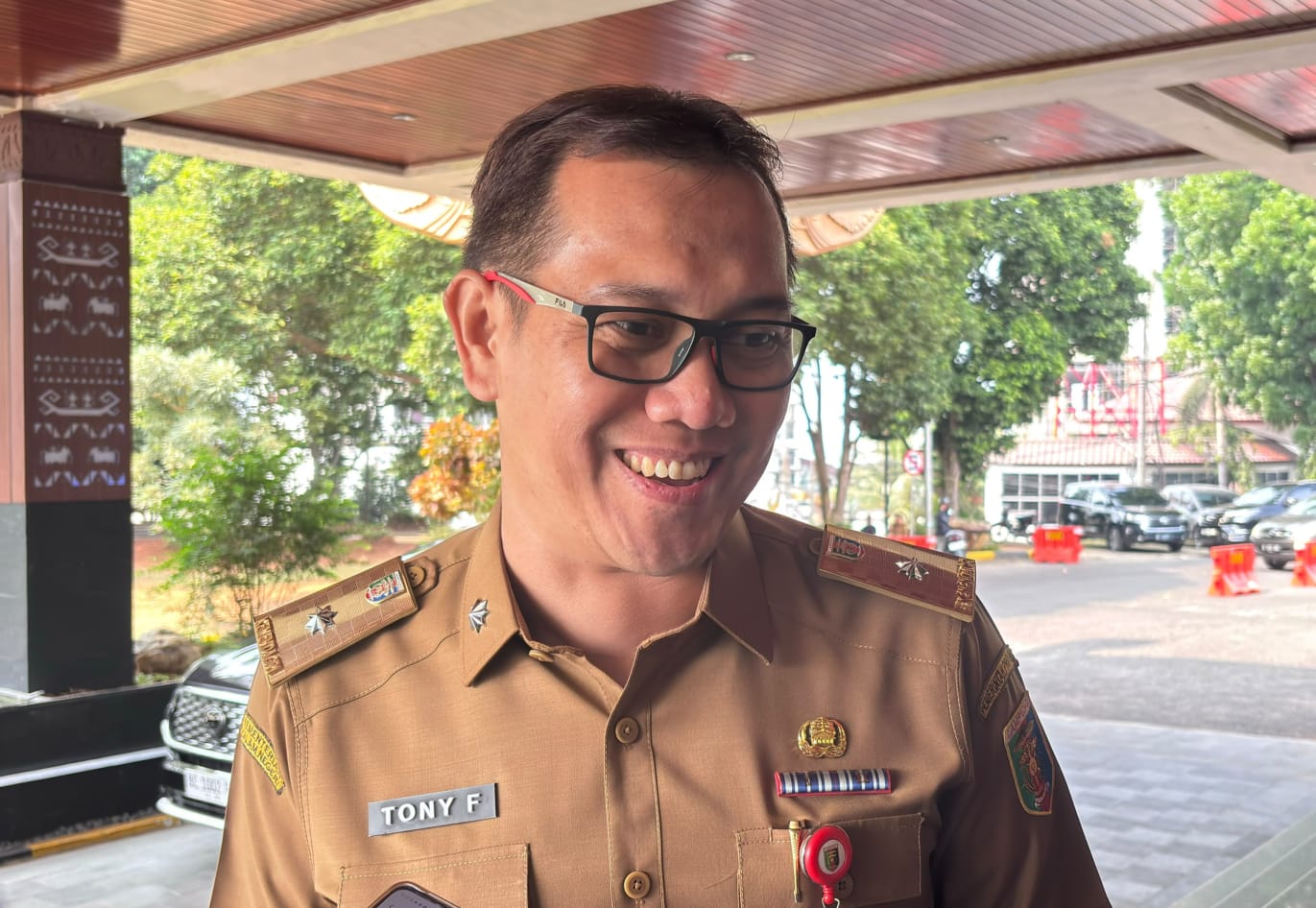 Kepala Dinas Pariwisata dan Ekonomi Kreatif Provinsi Lampung, Tony Ferdinansyah.--