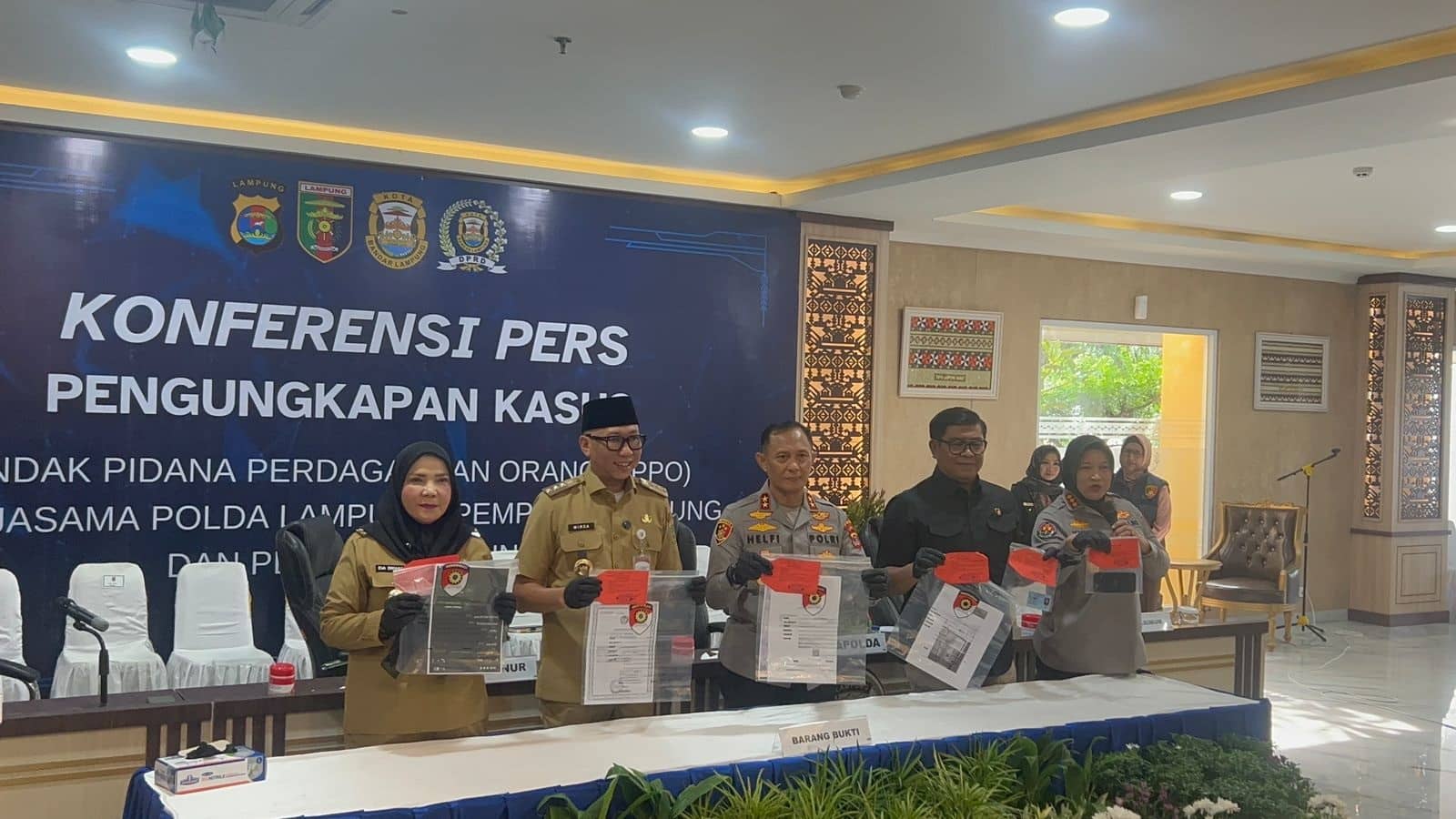 Polda Lampung Bongkar Dugaan TPPO ke Surabaya