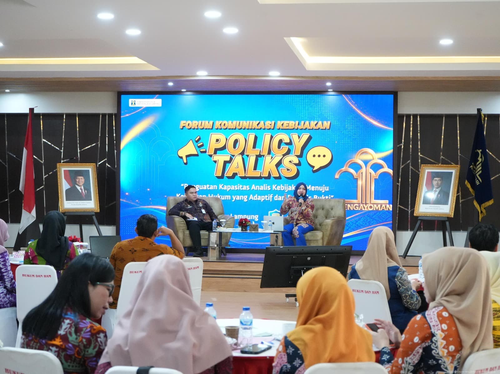 Kanwil Kemenkum Lampung Perkuat Kompetensi Analis Kebijakan Lewat Forum Policy Talks