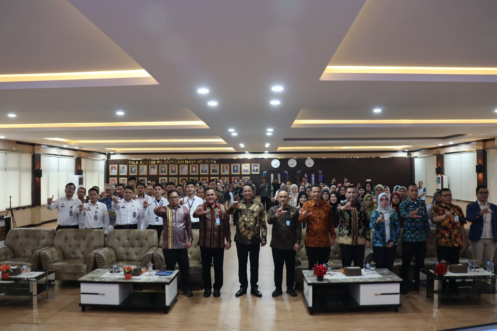 Kunjungi Kanwil Kemenkum Lampung, Menteri Hukum RI Tegaskan Reformasi Layanan Hukum